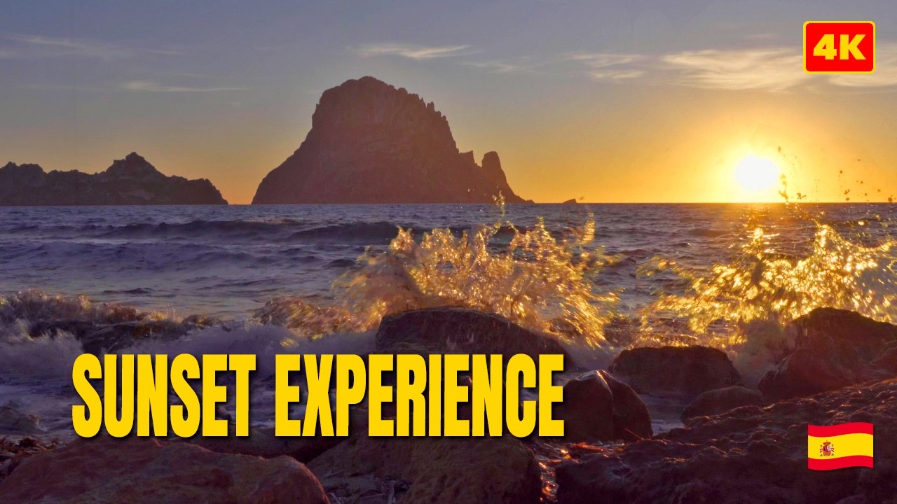Ibiza's most mesmerizing sunset | Cala d'Hort and Es Vedrà in real time