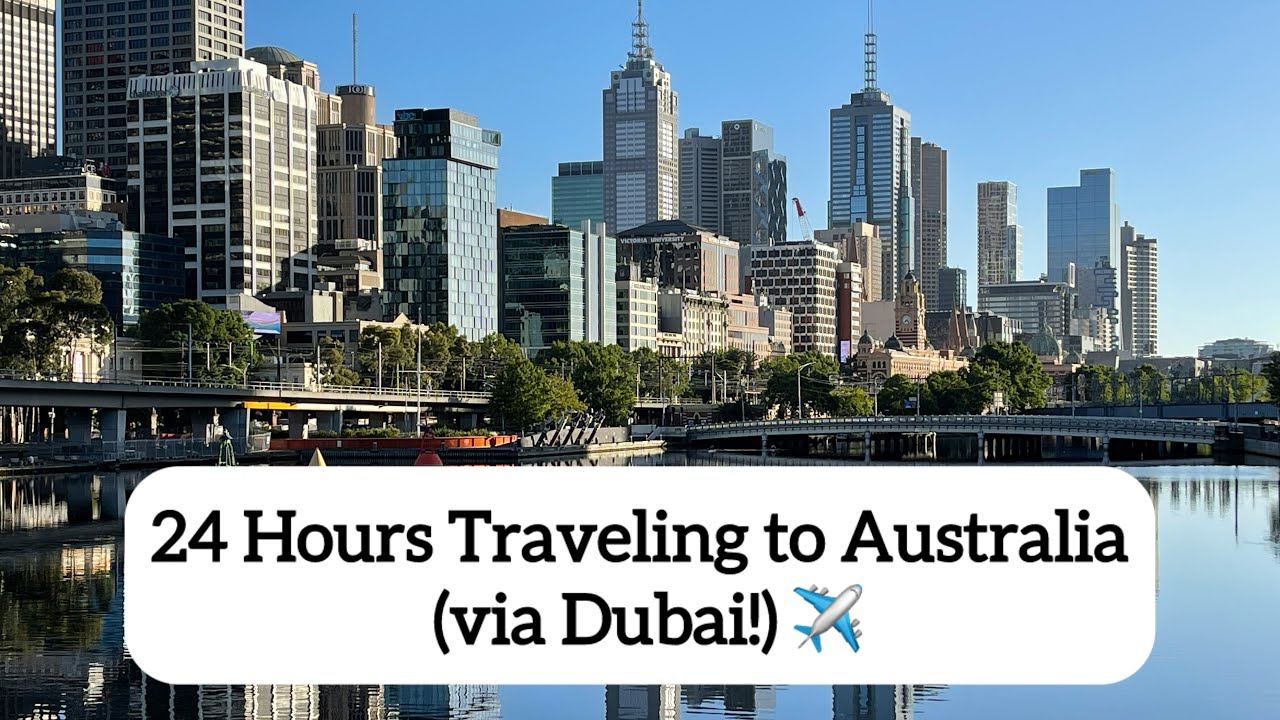 flew to Australia… This was my journey 👀