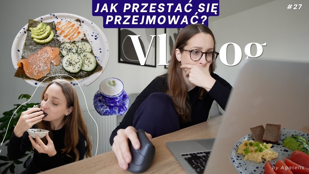 Test POPULARNEJ kanapki sushi 🍣 | kilka życiowych refleksji | vlog motywacyjny