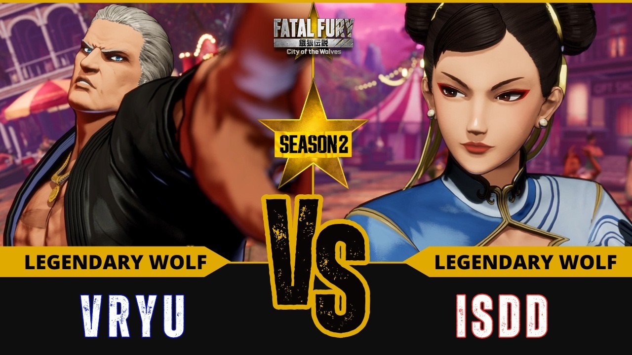 FF:CotW 🐺 VRYU (Nightmare Geese) vs ISDD (Chun-Li)⭐Replay Match - FATAL FURY: CotW - 3/26