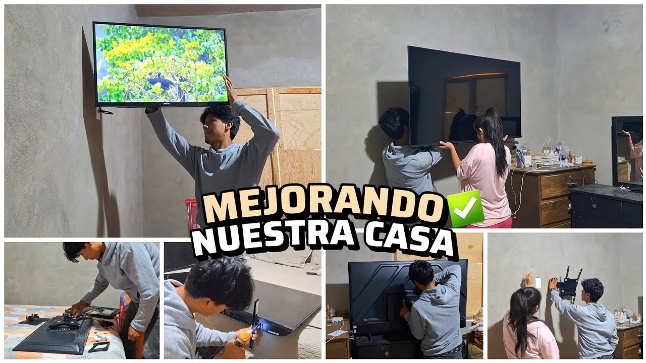 PUSE las TELEVISIONES en la PARED para MAYOR SEGURIDAD ✨️ Tv con Soporte ✅️ 