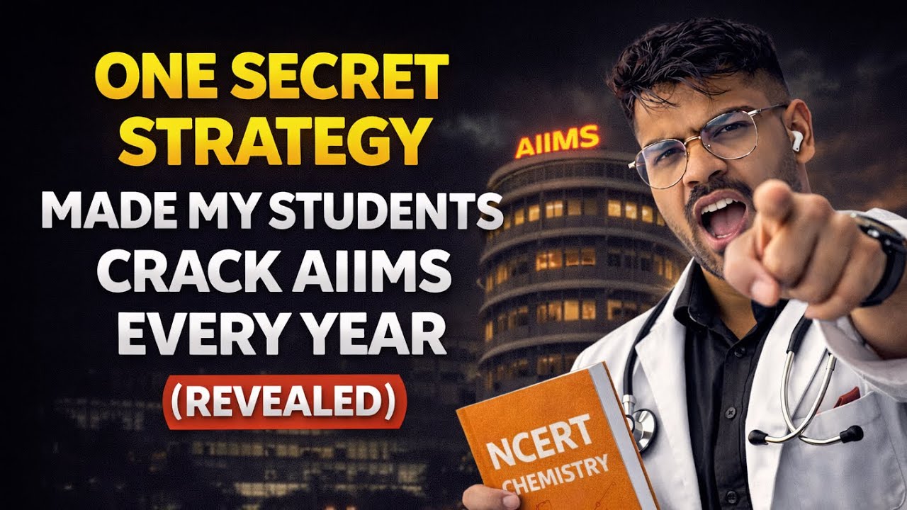 This strategy made my students crack AIIMS last year | last 45 days planner NEET 2026 (ncert based)