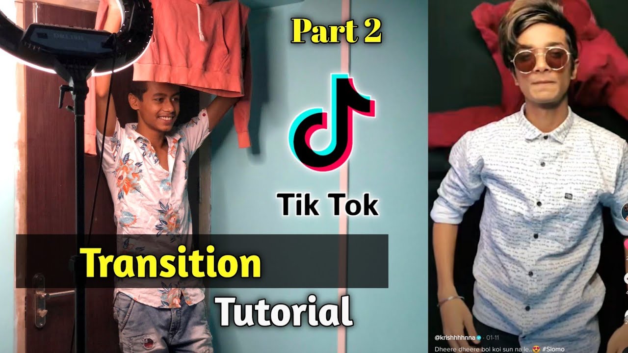 How To Make Tiktok Transition Video On Android | Tiktok Cloth Changing New Transition | Part - 2