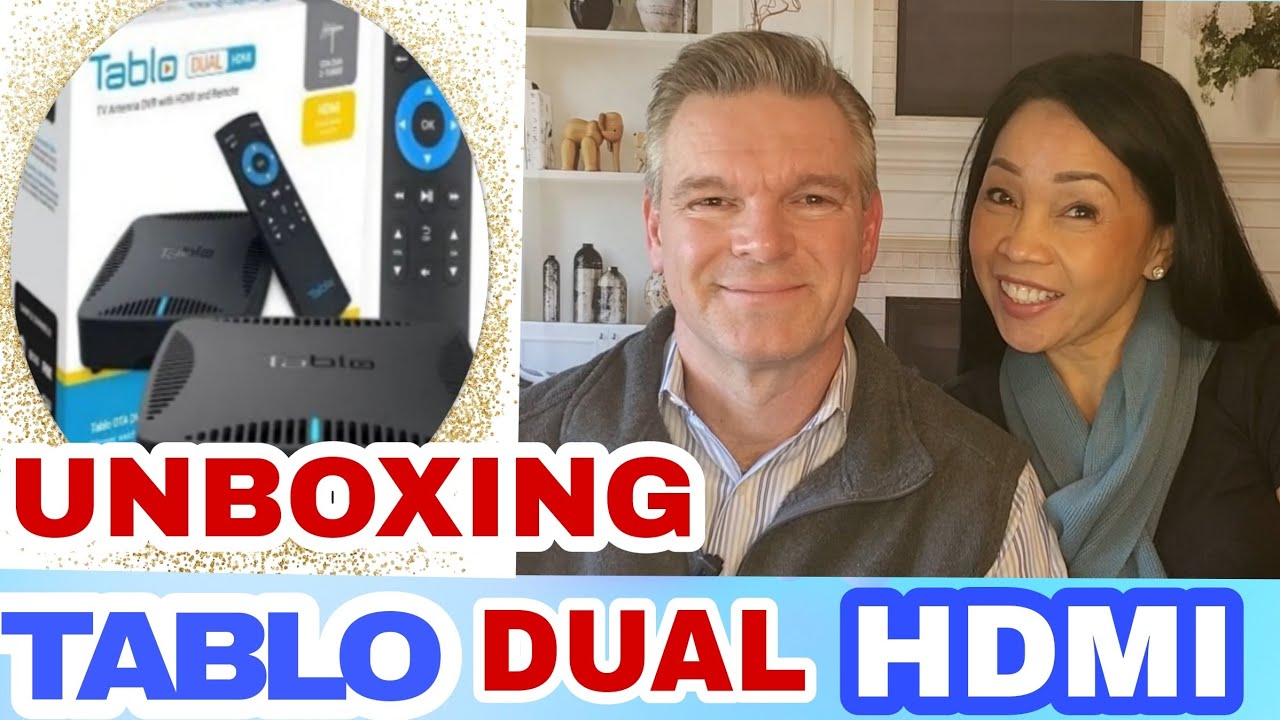 Tablo Over The Air Recording  SET UP TABLO Direct Connect DUAL HDMI DVR