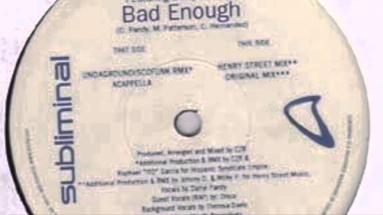 CZR Featuring Darryl Pandy - Bad Enough