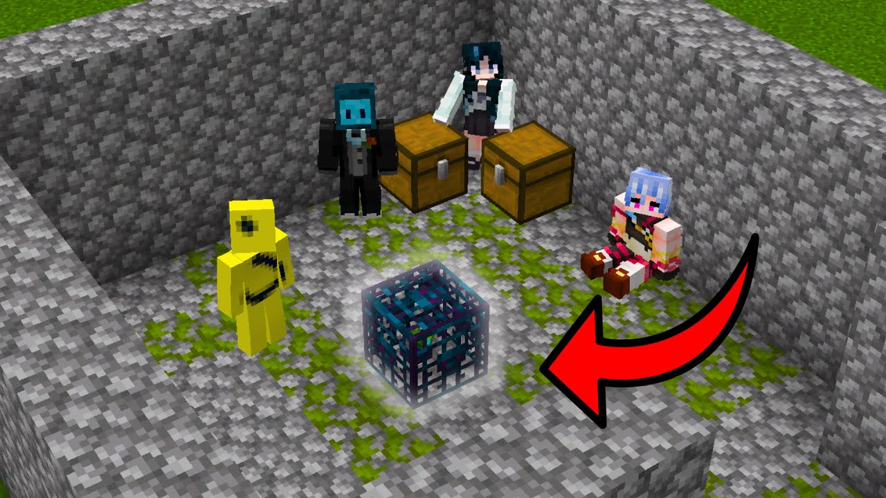 Aku MENIPU Temanku Lagi Dengan STRUCTURE PALSU di Minecraft!