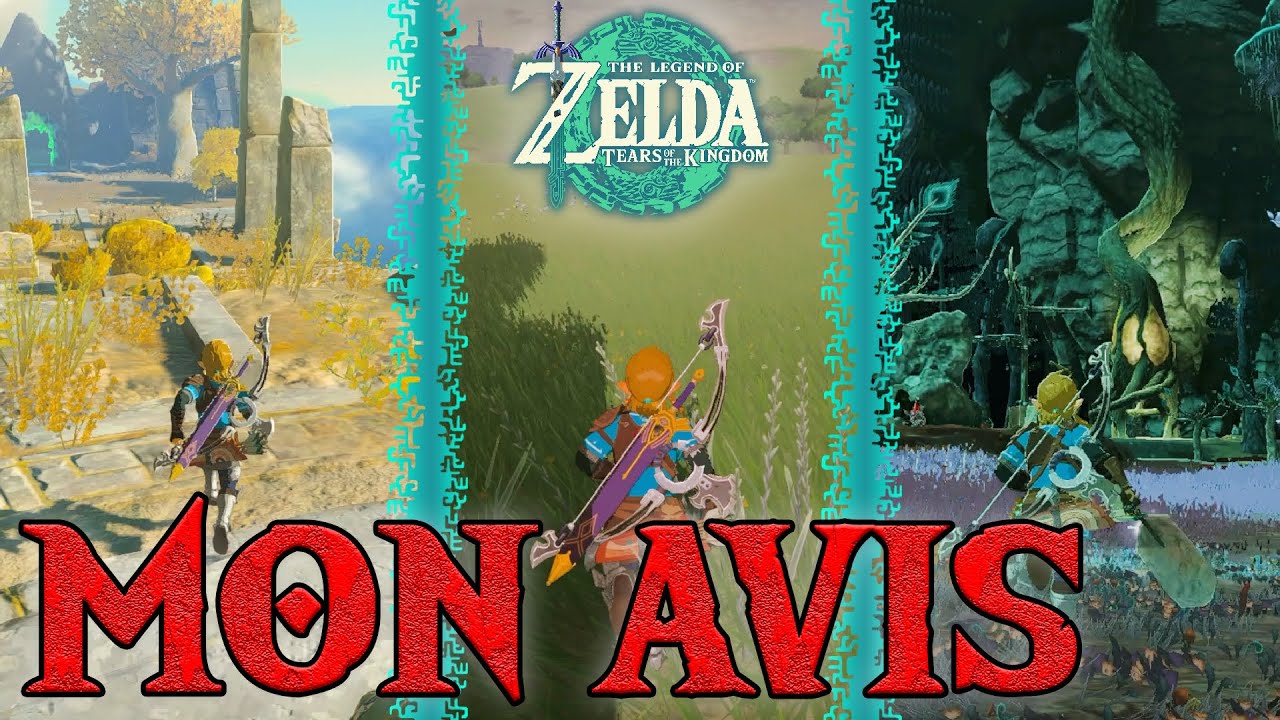 Mon avis sur l'Exploration : Zelda Tears of the Kingdom