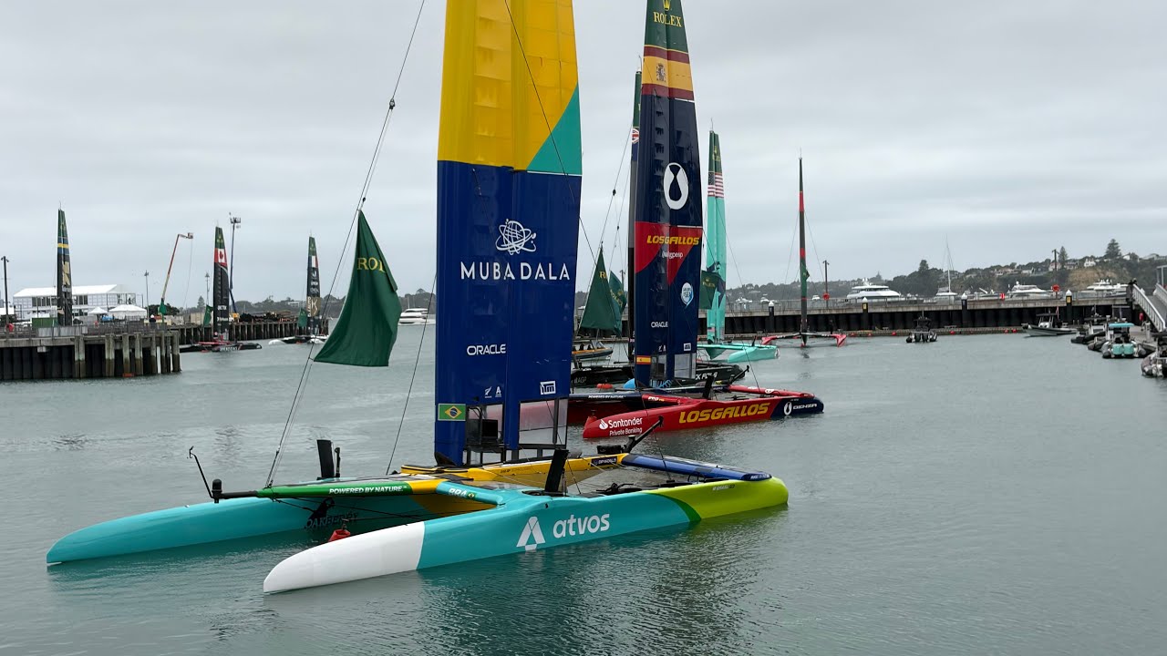 SailGP Auckland Saturday 14/02/26 Dock Out