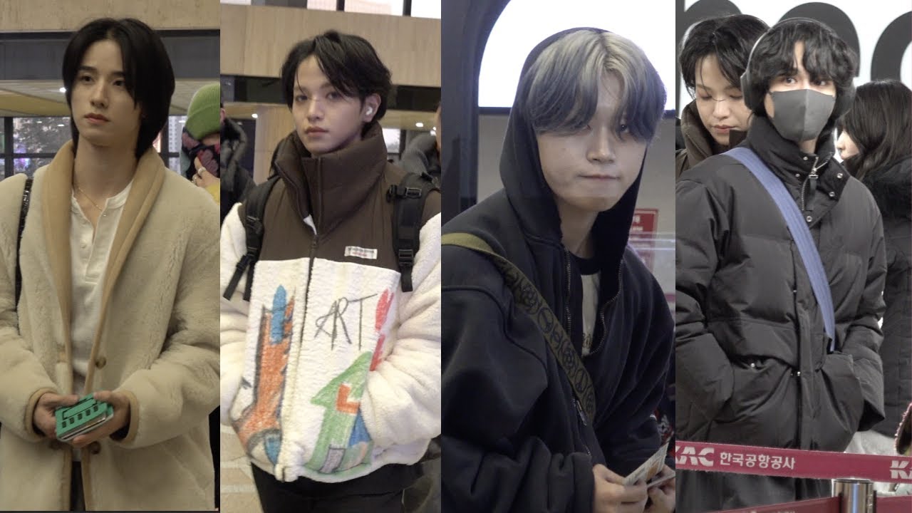 250210 #제이오원 #JO1 김포국제공항 출국 Gimpo Airport Departure FANCAM