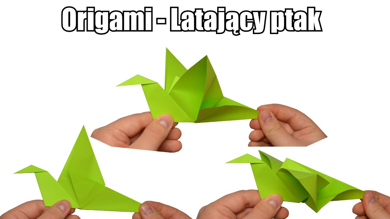 Origami - Latający ptak