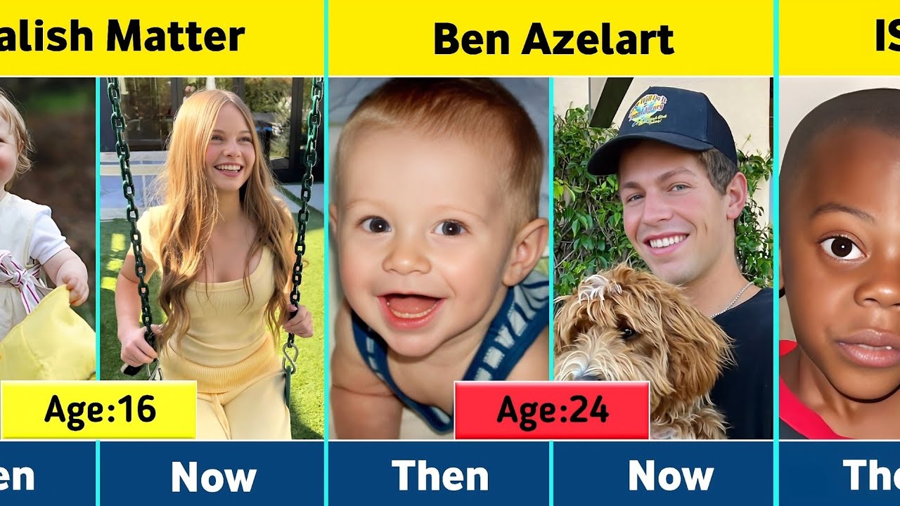 20+ Famous YouTube Star Kids (Age) Comparisons Glow Up – Transformation Baby to Now 