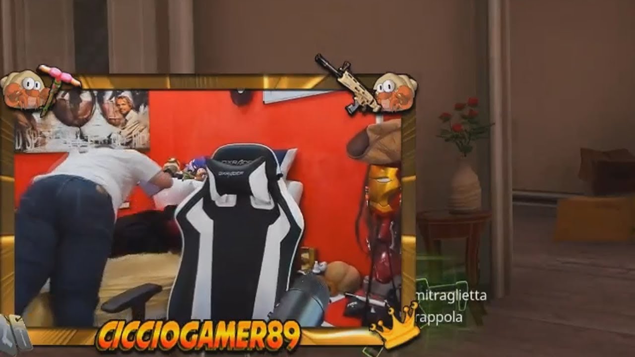 CICCIOGAMER89 MUORE DA UNA TRAPPOLA SCLERA E PER POCO BESTEMMIA IN LIVE!