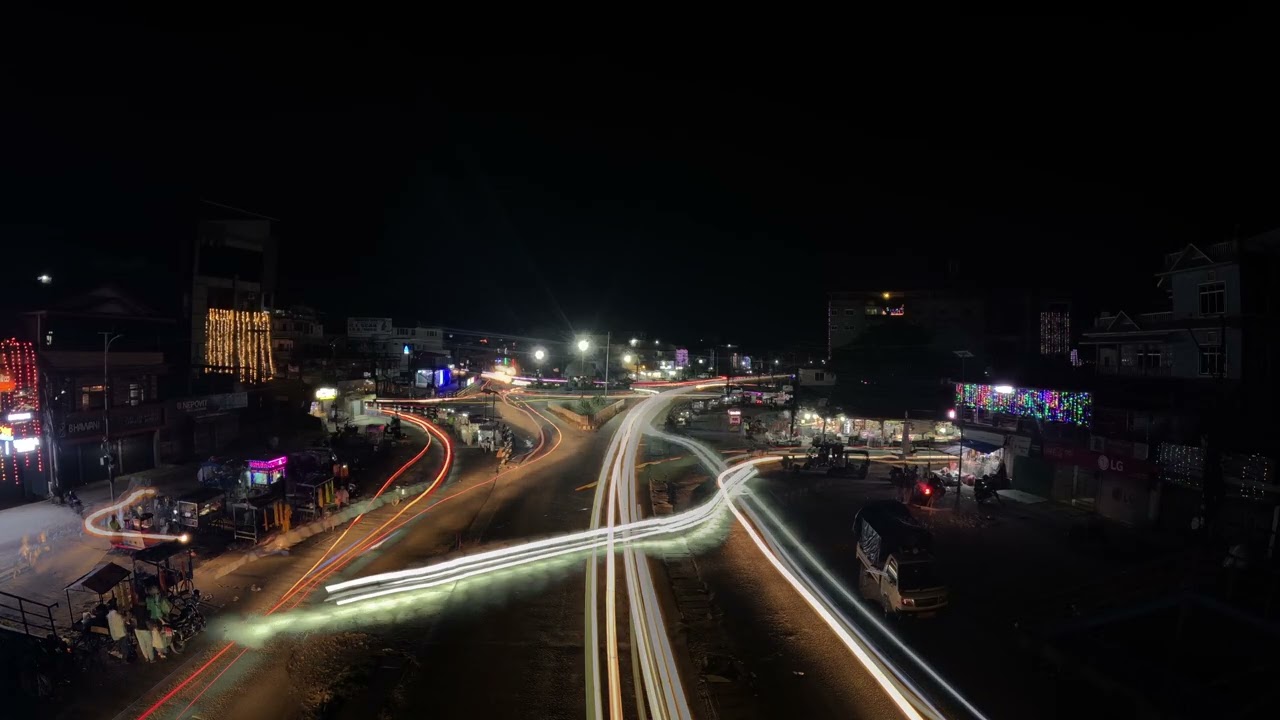 Damak City during Dipawali - 2082 | Tihar Festival #Damak #Dipawali