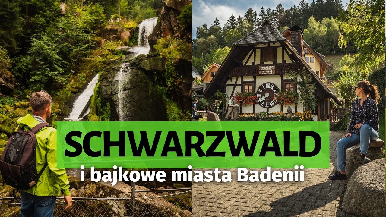 Przejechaliśmy tajemniczy SZWARCWALD 🌲🌲 od źródeł Dunaju po Heidelberg