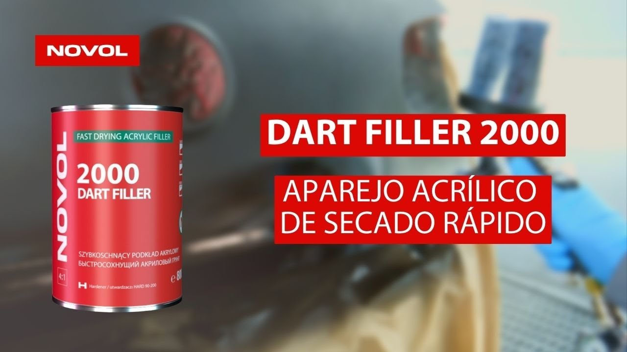 [ES] NOVOL DART FILLER 2000 - aparejo acr&iacute;lico de secado r&aacute;pido