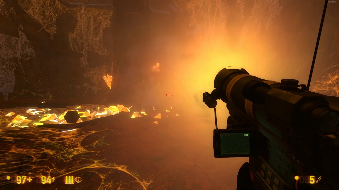 Black Mesa - Gonarch Boss Fight - Hard Difficulty | 1080p Full HD