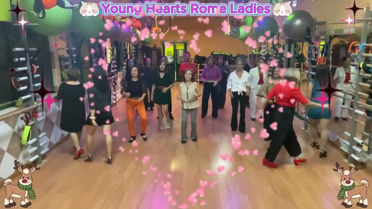 ELVIS PRESLEY REMIX (Stuck On You/All Shook Up/Crazy Little Thing Called Love) Jive LineDance | YHRL