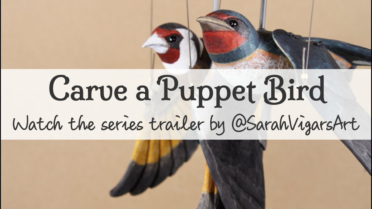 CARVE A PUPPET BIRD: series trailer