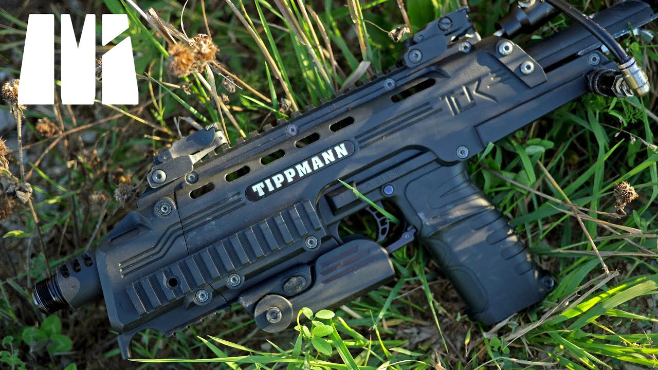AN SMG PAINTBALL GUN!