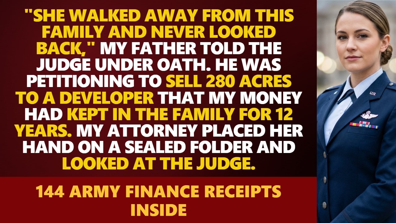 My Father Swore Under Oath I'd Contributed Nothing. The Folder Had 144 Wire Transfers Inside