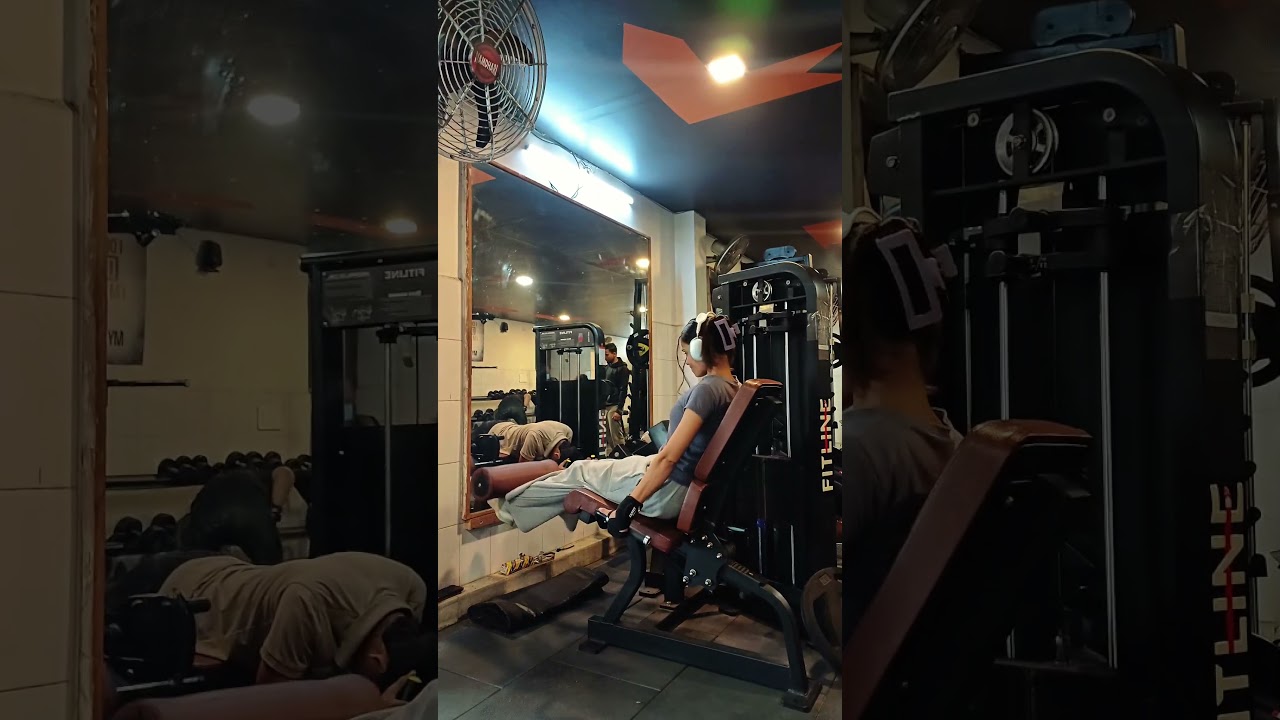 THE QUIET FLEX EVERY GYM BOY WANTS:- A TALL GYM GIRL 