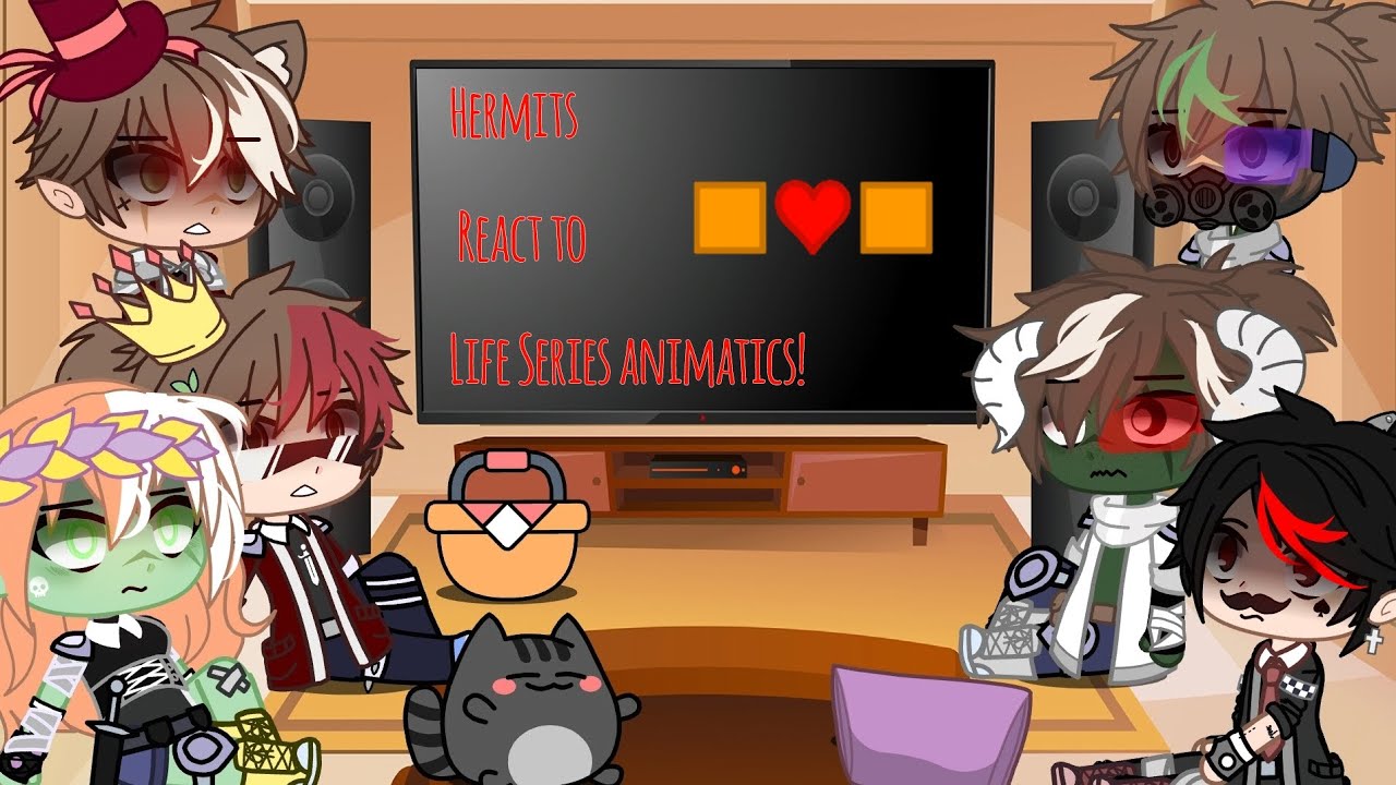 Hermits React To life series animatics//Angst//