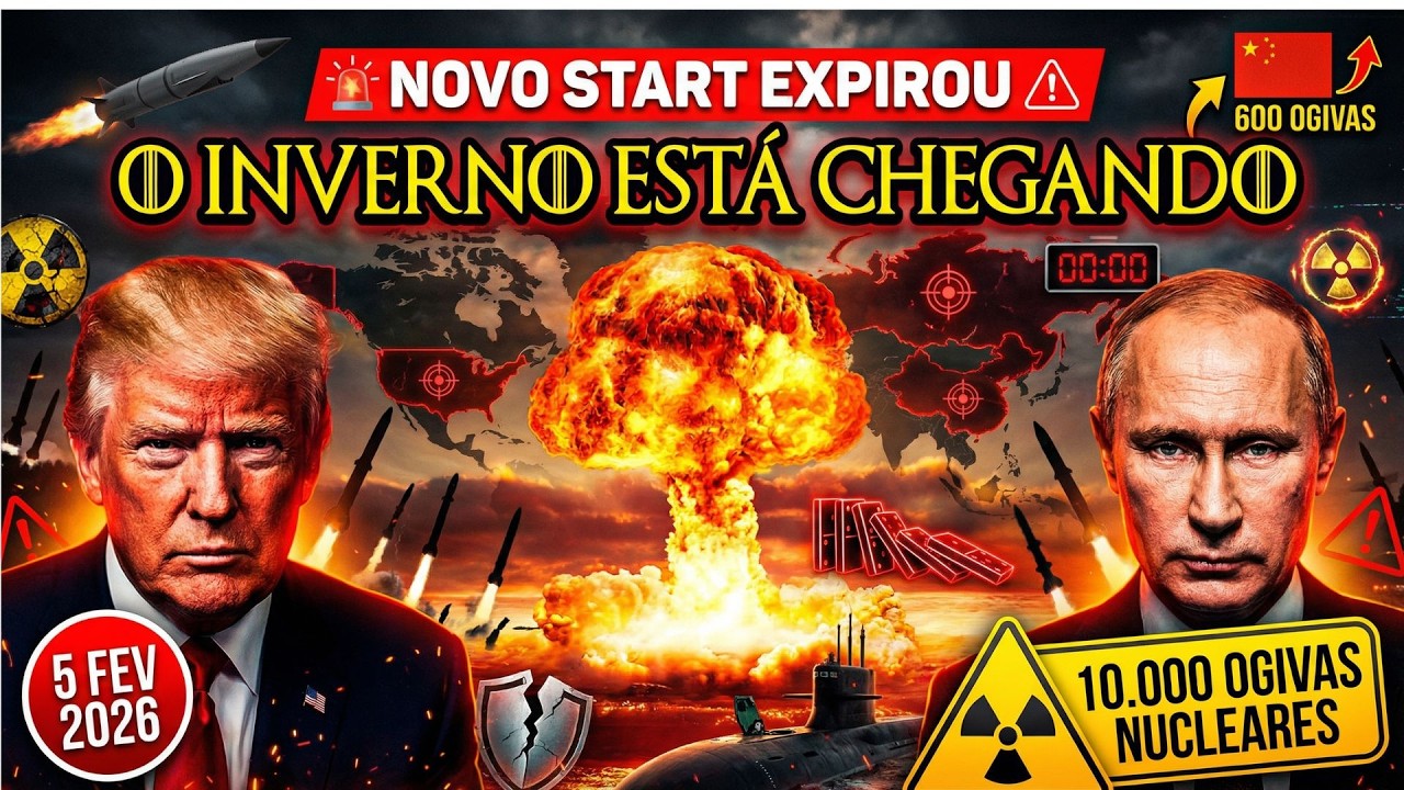 Trump vs Putin e Xi Jinping: Por que o Inverno Nuclear é Real?