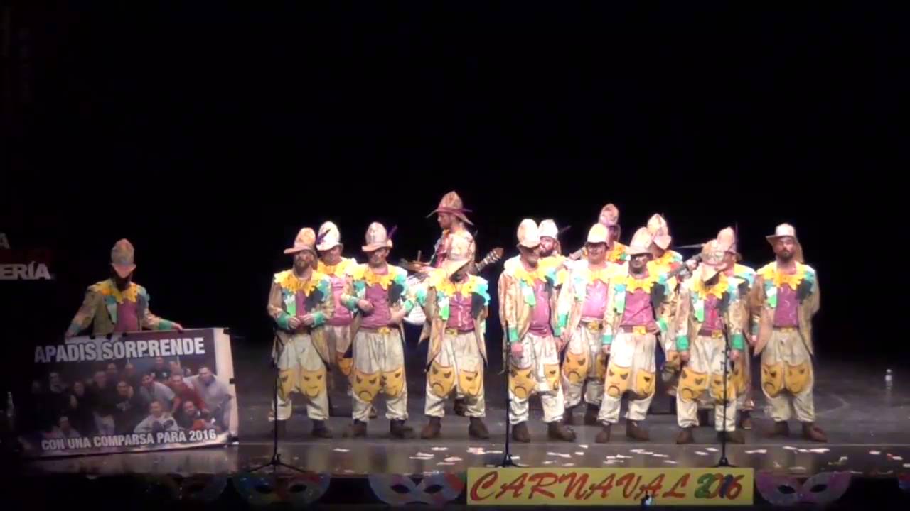 Los Incompletos comparsa de Algeciras Carnaval 2016