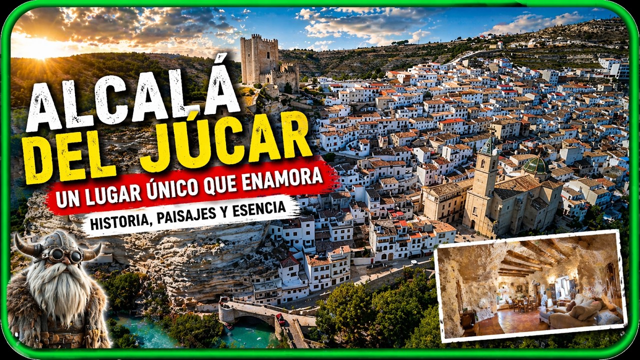 Increible Alcalà Del Jùcar. El pueblo màs bonito de España! #pueblo #bonito