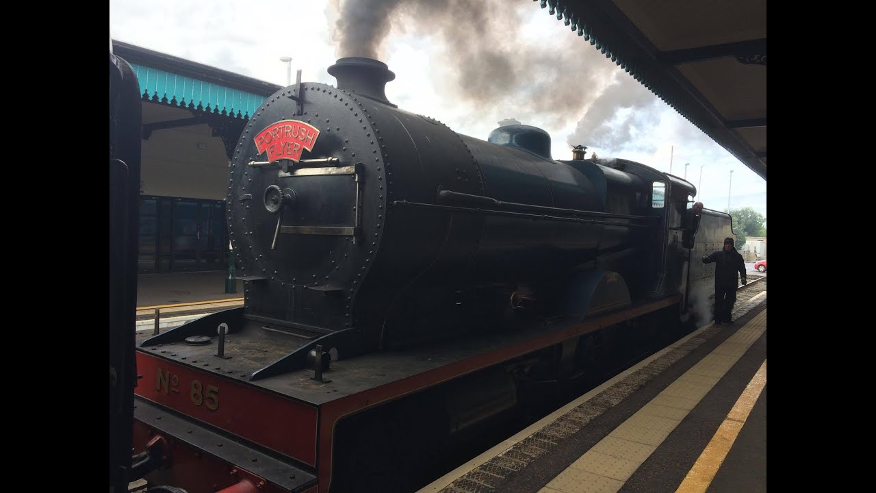 Going to see the Portrush Flyer steam train