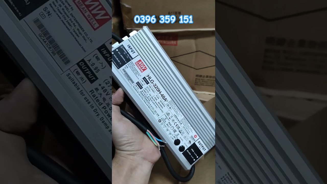 Nguồn Meanwell HLG-320H-48A li&ecirc;n hệ 0396 359 151 #meanwellchinhhang