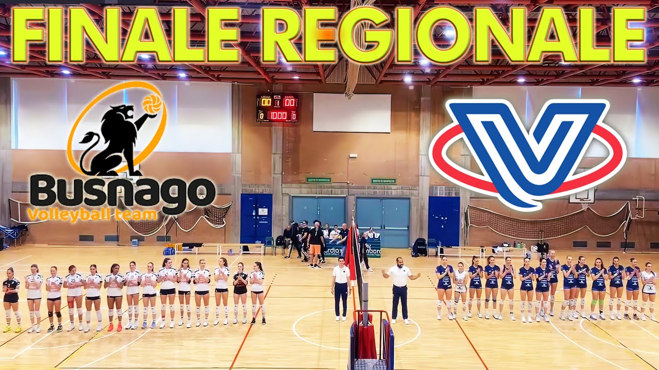 FINALE REGIONALE pallavolo U18F - Vero Volley Torneria Colombo  vs  Spazio Conad Busnago