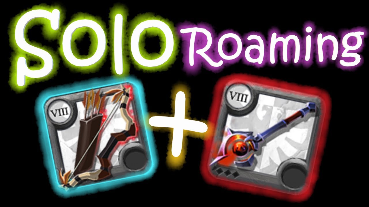 Solo Ganks with Badon + Cursed Staff / Albion Online