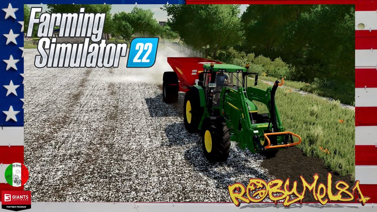 FARMING SIMULATOR 22  - ITA - MADE IN USA - 01 - E Si Comincia !!!