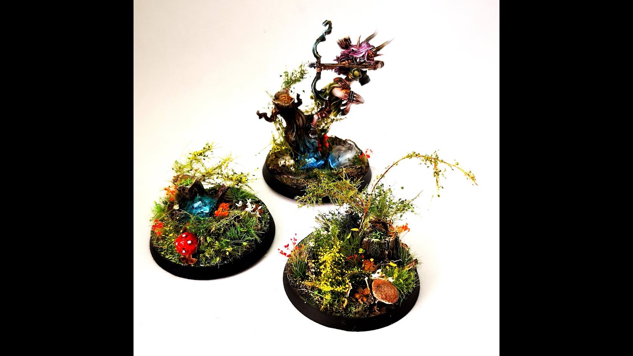 tuto: socle bois&eacute;/forestier