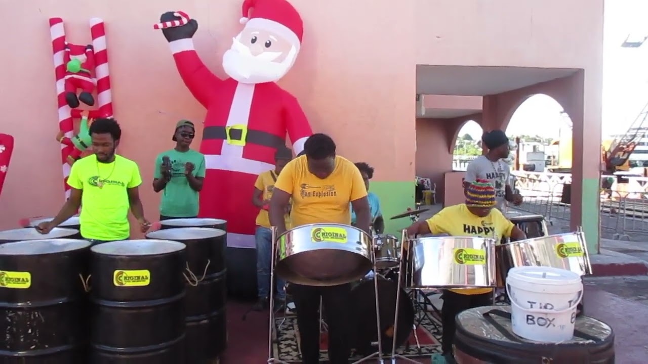 Antigua Christmas with Steel Drum Band