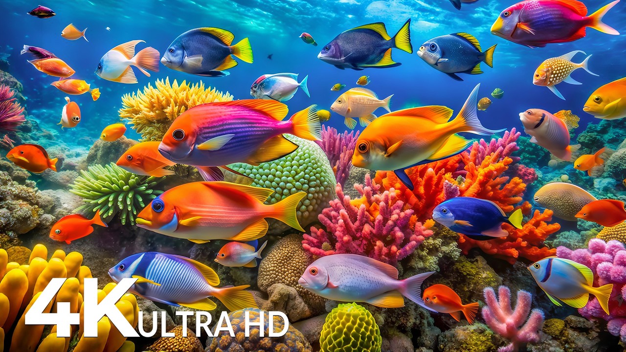 Marvel at Sea Animal in The Best 4K ULTRA HD Aquarium-Dive Into The Mesmerizing Underwater Realm #91