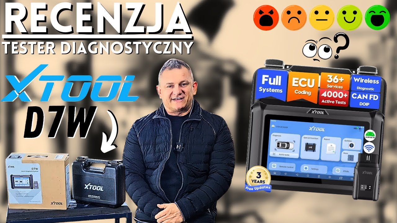 Xtool D7W - Tester Diagnostyczny | Rzetelna Recenzja