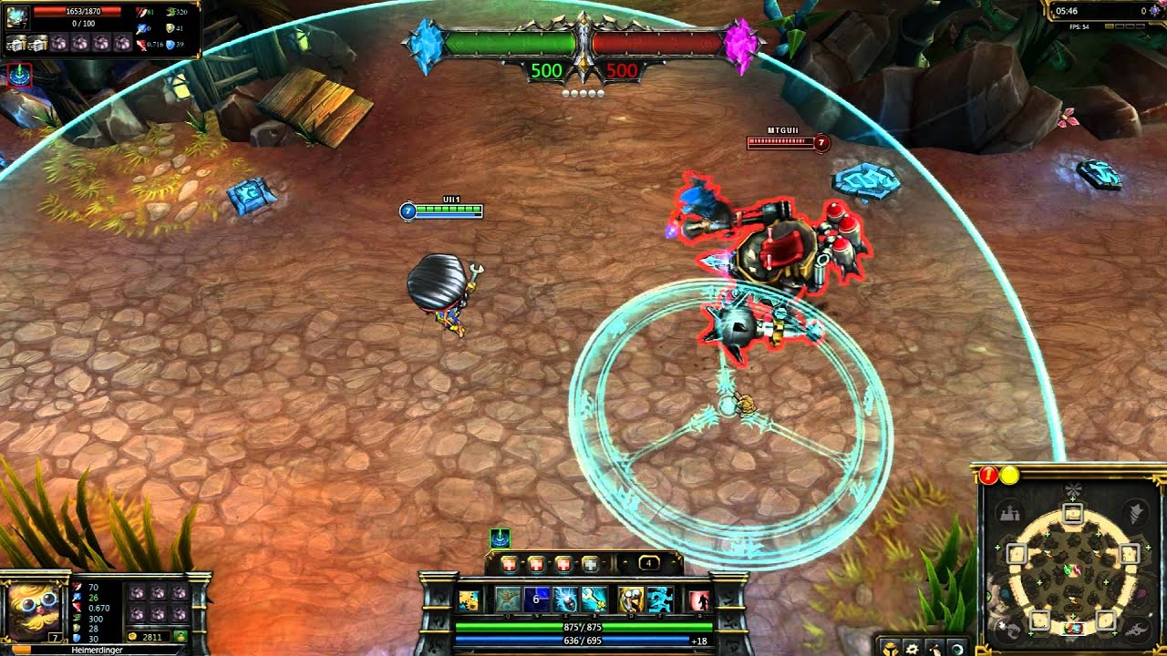(OLD) Piltover Customs Heimerdinger League of Legends Skin Spotlight