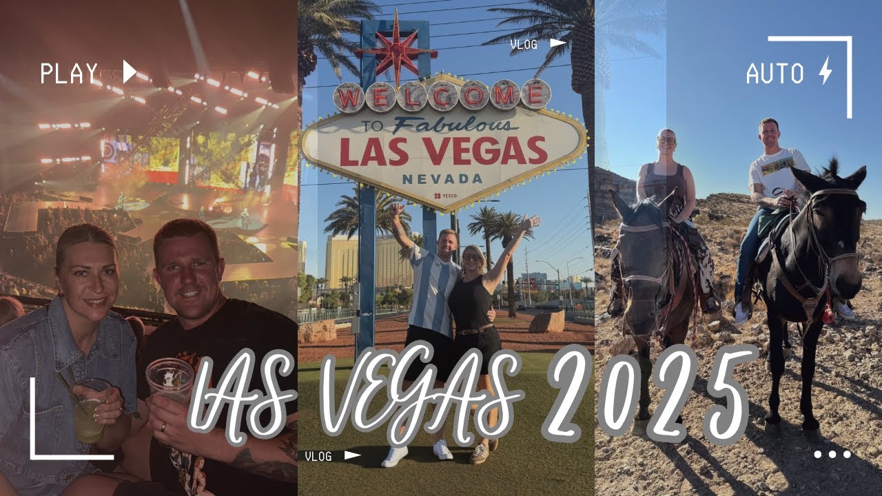 LAS VEGAS 2025 VLOG | MOTLEY CRUE | RED ROCK CANYON | LUXOR