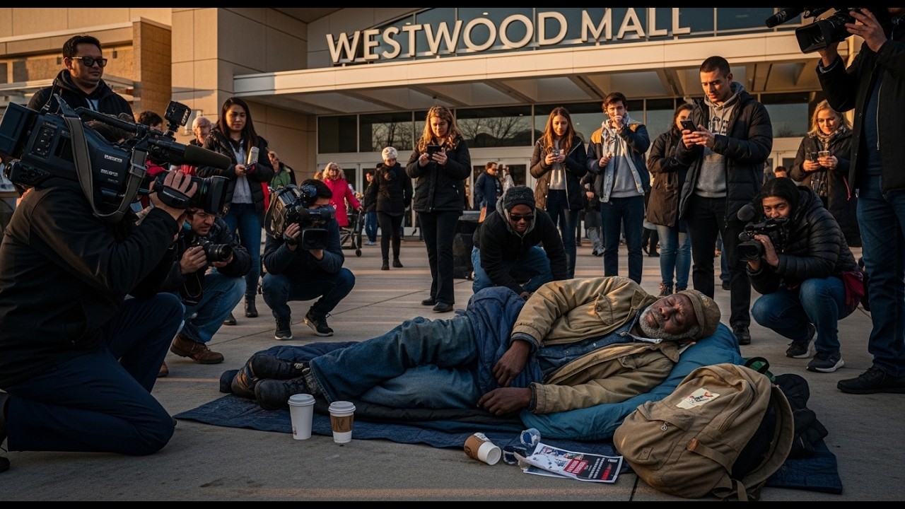 They Ignored the Black Veteran Sleeping Outside the Mall — Until the News Crew Arrived