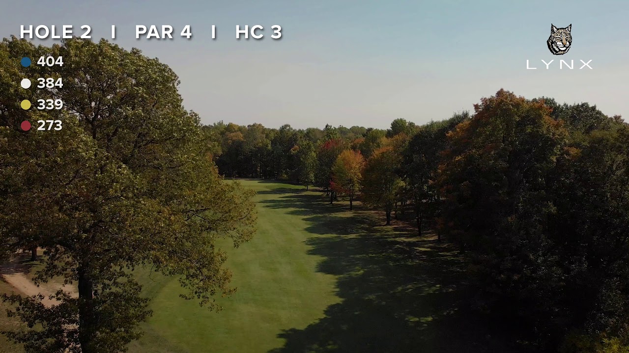 Lynx Golf Club - Hole 2 Flyover
