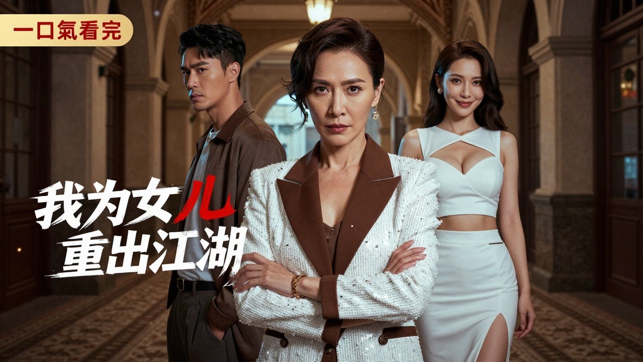 《港江風雲，我為女兒重出江湖》💖隱退江湖的商會創始人，只為守護女兒過平凡生活。惡毒千金仗勢搶車位不成，竟綁架毆打她女兒，危急時刻媽媽現身，一聲令下震驚全場！