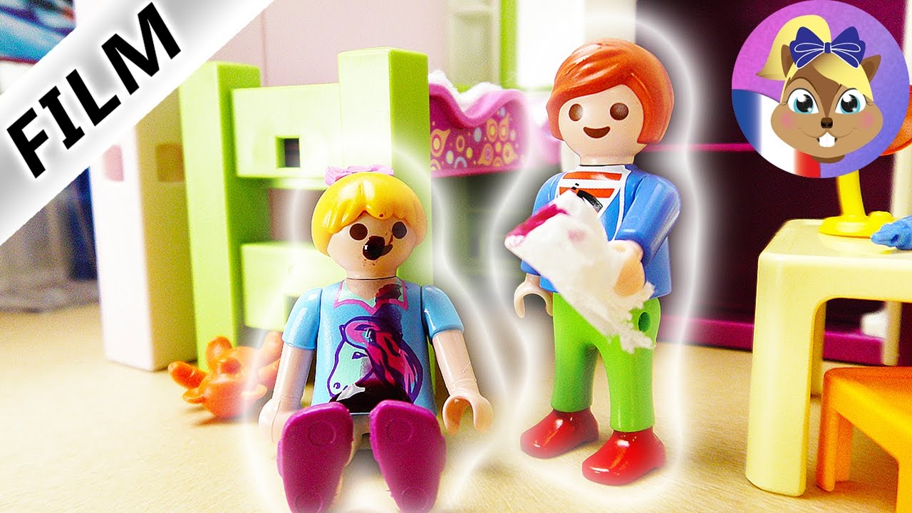 Film Playmobil en français - Julian a-t-il frappé Hannah? La grosse dispute! Série pour enfants
