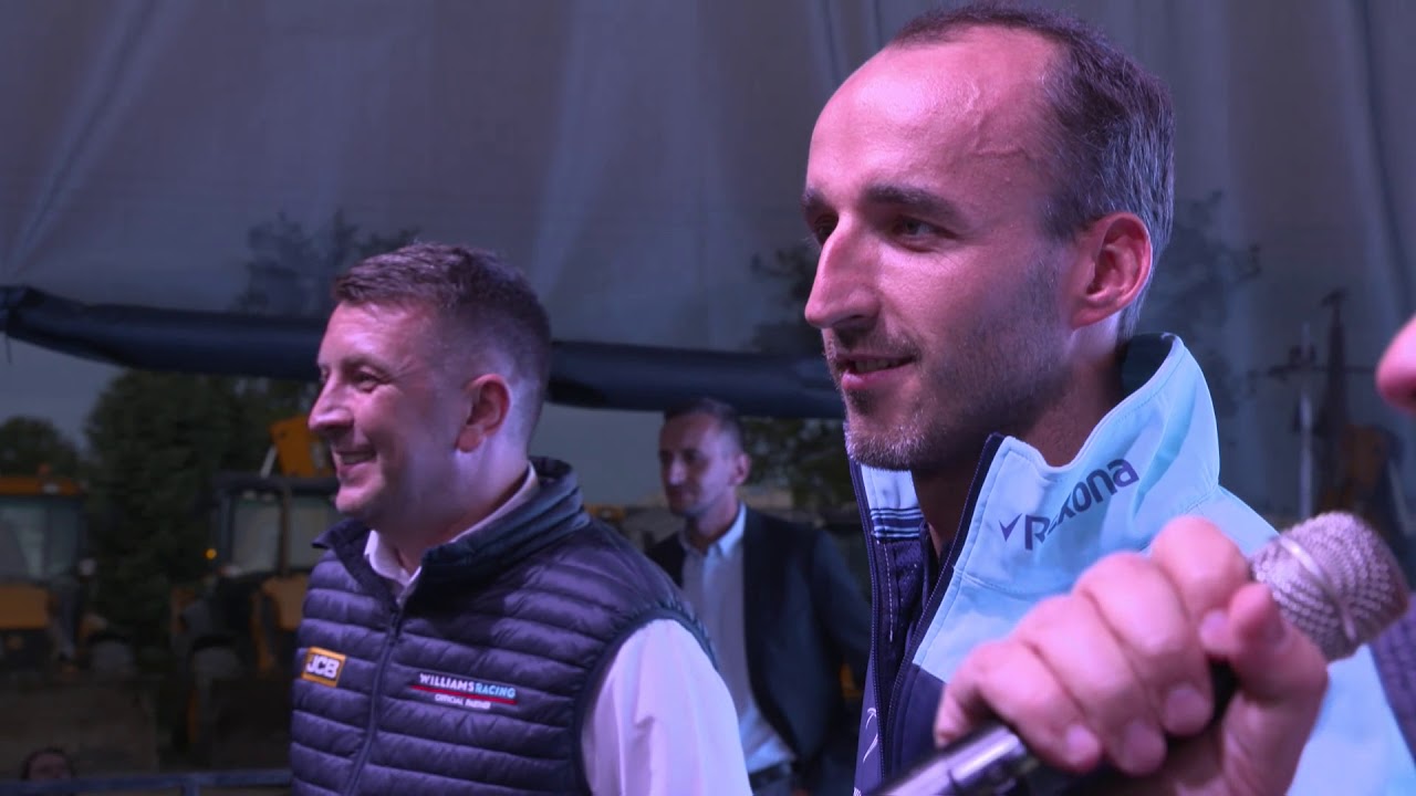 Premiera JCB X series i Robert Kubica cz. 1