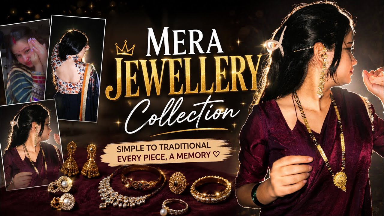 Mera jewellery collection ||@DkDollyVlogs #jewellerycollection 