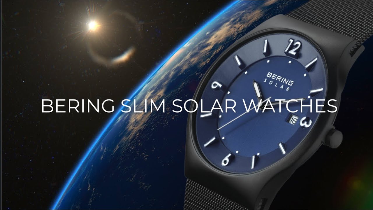 Bering Slim Solar Watches