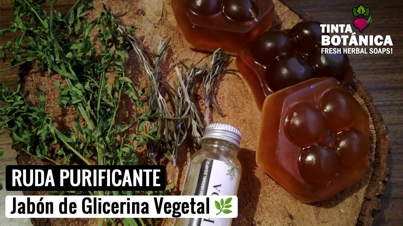 JABÓN DE RUDA  | Con Idea Ecológica para Regalar
