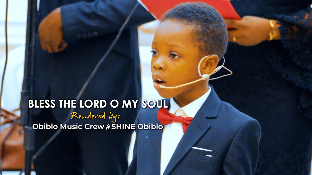 Bless the Lord o my soul live ministration by Shine (4yr-old) and choir in church|This is Heavenly🔥😭