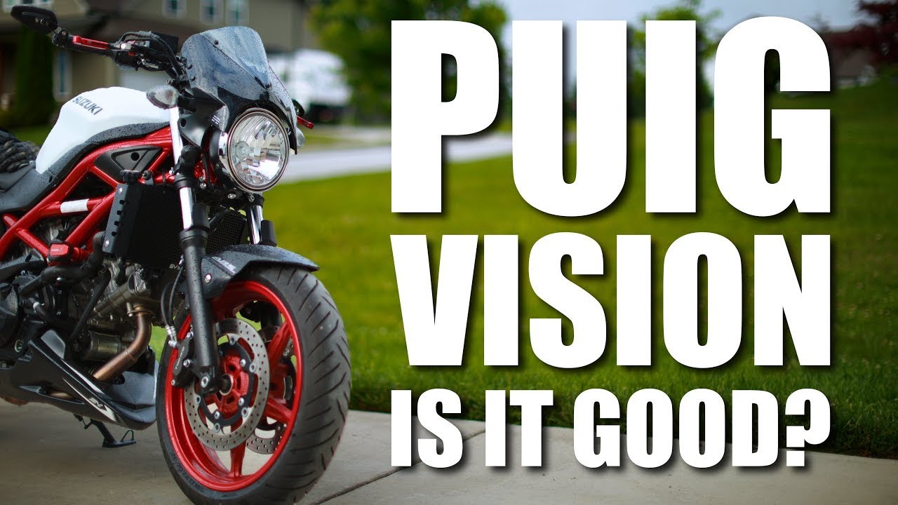 SV650 Puig Vision Windscreen - Is It Worth The Upgrade?